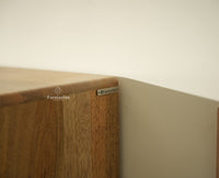 Boston Solid Wood Bookshelf for Office,Study Room, Livingroom Natural Finish