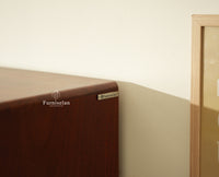 Boston Solid Wood Bookshelf for Office,Study Room, Livingroom Brown Finish