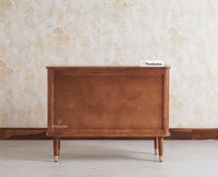 Eiffel Solid Wood Two Door Sideboard Cabinet - Sideboard - Furniselan - Teak-Finish