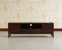 Bressels Wooden Tv Cabinet Media Unit Grey Finish