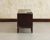 Bressels Wooden Tv Cabinet Media Unit Grey Finish