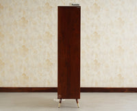 Boston Solid Wood Large Bookshelf for Office,Study Room, Livingroom brown finish