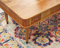 Eiffel Solid Wood Coffee Table - Coffee Table - Furniselan - Natural-Finish