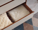 Mexico Solid Wood Three Drawers Storage Chest of Drawer - Furniselan - Brown-Finish