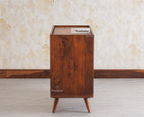 Mexico Solid Wood Three Drawers Storage Chest of Drawer - Furniselan - Brown-Finish