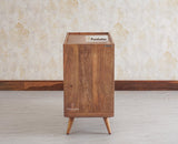Mexico Solid Wood Three Drawers Storage Chest of Drawer Furniselan - Natural-Oak-Finish