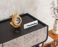 Mexico Two Drawer Console Table Furniselan - Black-Finish