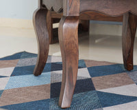 Denmark Sheesham Wood Round Coffee Table Furniselan - Grey-Finish