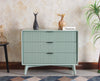 Bengaluru Solid Wood Three Drawer Chest of Drawer FurniselanFurniselan