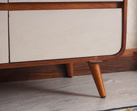 Mexico Solid Wood Six Drawers Storage Chest of Drawer - Furniselan - Brown-Finish