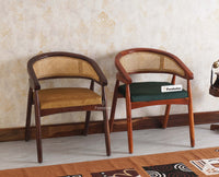 Baron Solid Rubber Wood Arm Chair Furniselan - Grey-Finish
