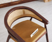 Baron Solid Rubber Wood Arm Chair Furniselan - Grey-Finish