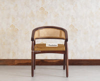 Baron Solid Rubber Wood Arm Chair Furniselan - Grey-Finish