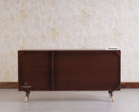 Boston Solid Wood Three - Door Sideboard Cabinet - Sideboard - Furniselan Grey-Finish 