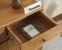 Italy Wooden Sideboard cabinet- 2 Doors and Drawers Furniselan Natural Finish