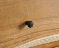 Italy Wooden Sideboard cabinet- 2 Doors and Drawers Furniselan Natural Finish