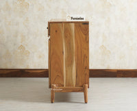 Italy Wooden Sideboard cabinet- 2 Doors and Drawers Furniselan Natural Finish