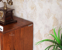 Boston Solid Wood Three - Door Sideboard Cabinet - Sideboard - Furniselan Brown-Finish