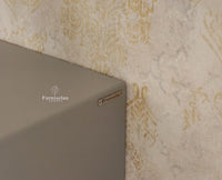Bengaluru Solid Wood Three Door Sideboard Cabinet Furniselan-Cool-Grey