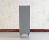 Bengaluru Solid Wood Shoe Rack Cabinet Two Doors and Drawers With Open Storage - Sideboard - Furniselan Cool-Grey
