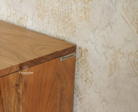 Italy Wooden Sideboard cabinet- 3 Doors and Drawers Furniselan Natural Finish