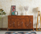 Italy Wooden Sideboard cabinet- 3 Doors and Drawers
