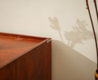 Wellington Solid Wood TV Cabinet Two Door and One Drawer- Brown Finish
