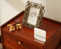 Wellington Solid Wood Two Drawer Side Table - Furniselan-Brown Finish