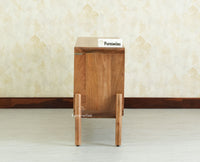 NewYork Wooden Rattan Cane Two Door Sideboard With Three Drawers - Natural Oak Finish
