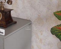 Worli Two Door Multipurpose Wooden Sideboard Cabinet Furniselan - Cool-Grey 