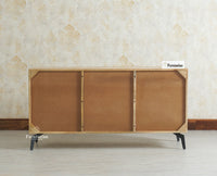 Greece Premium Look Wooden Sideboard Cabinet 3 Doors Furniselan