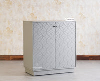 Worli Two Door Multipurpose Wooden Sideboard Cabinet Furniselan - Cool-Grey 