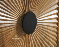 Greece Premium Look Wooden Sideboard Cabinet 3 Doors Furniselan Natural Finish