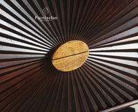 Greece Wooden Two Drawer Bedside Table Nightstand Furniselan Grey Finish