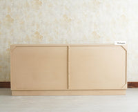 Mayur Wooden Large Sideboard Cabinet-Four Door Furniselan Stoneblast Oak