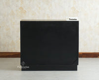 Mayur Wooden Sideboard Cabinet-Two Door Furniselan Natural Finish