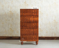 Wilson Solid Wood Five Drawer Chester Furniselan