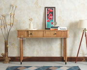 Eiffel Wooden Two Drawer Console Table