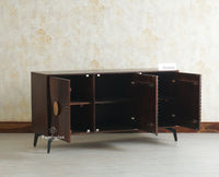 Greece Premium Look Wooden Sideboard Cabinet 3 Doors Furniselan