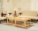Boston Wooden Riviera Cane Coffee Table