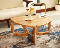 Infinity Teak Wood Coffee Table-Natural Finish