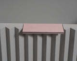 Bhopal Solid Wood Bedside Table Furniselan Cool-Grey