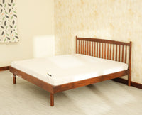 Tuscany Heritage Wooden Bed King Size Teak Finish