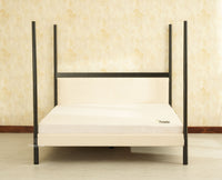 Paris Royale Bed King Size Poster Bed - Black Finish