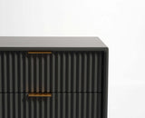 Bhopal Solid Wood BedsIde Table Furniselan slate-grey