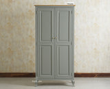 Mumbai Wooden Large Bar Cabinet with Glass Holder Storage Furniselan Cool Grey