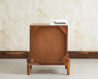 Italy Wooden One Door Nightstand Bedside Table Furniselan