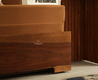 Seoul Sheesham Sofa Cum Bed Teak Finish