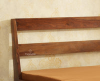 Seoul Sheesham Sofa Cum Bed Teak Finish