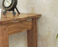 Hyderabad Study Table Furniselan Natural Finish